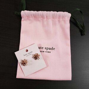 NWT Kate Spade bow earrings